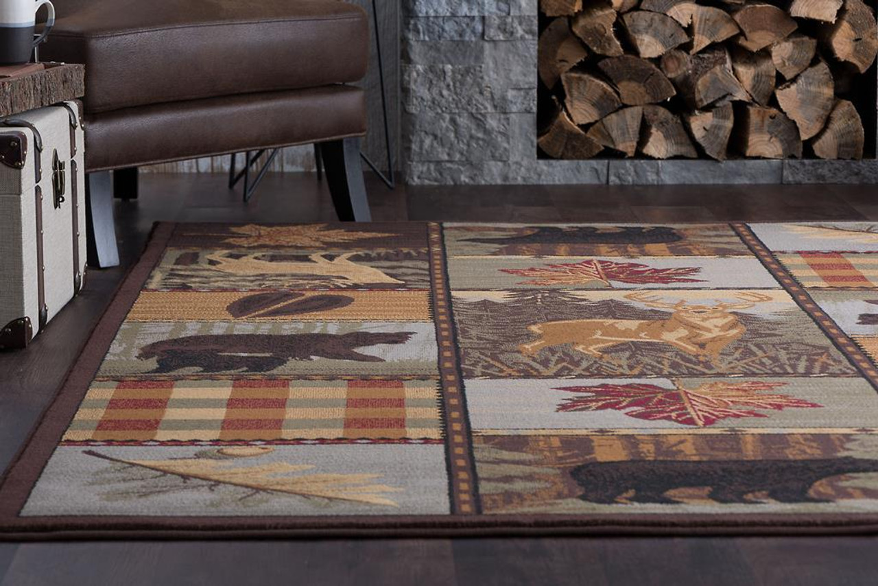 Americana 6568 Multi Area Rug Room Scene 2 Americana 6568 Multi Area Rug Room Scene 2