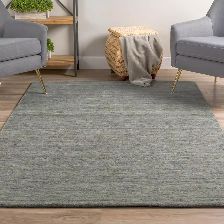 Dalyn Reya RY7 Carbon Area Rug Room Scene