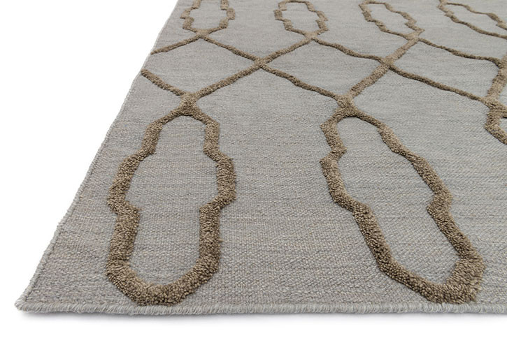 Loloi Adler AW-03 Slate Area Rug Angle
