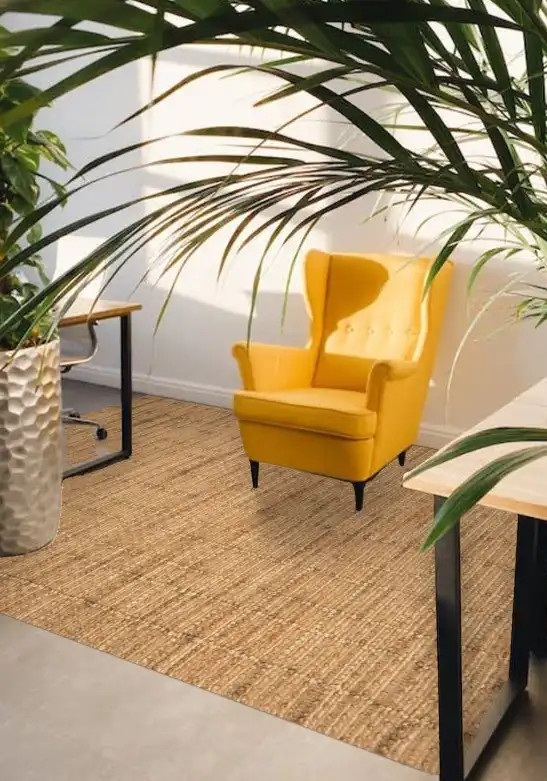 Loloi Beacon BU-02 Natural Area Rug Room Scene