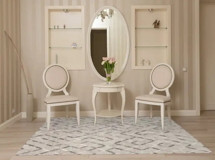 Loloi Dorado DB-04 Grey/Grey Area Rug Room Scene