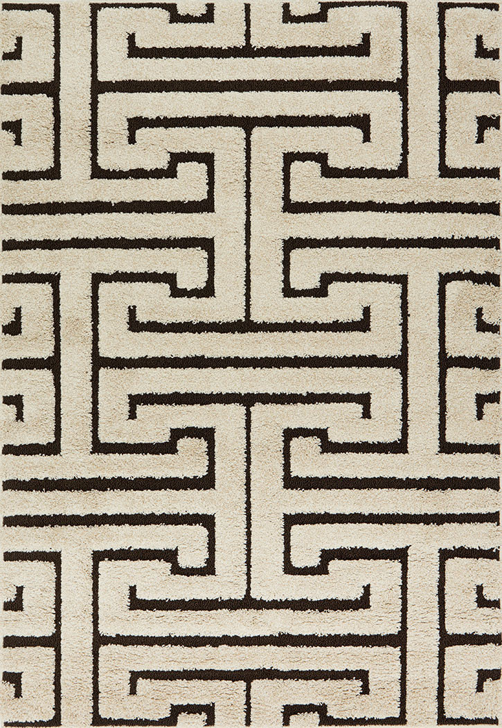 Loloi Enchant EN-28 Ivory/Dark Brown Area Rug