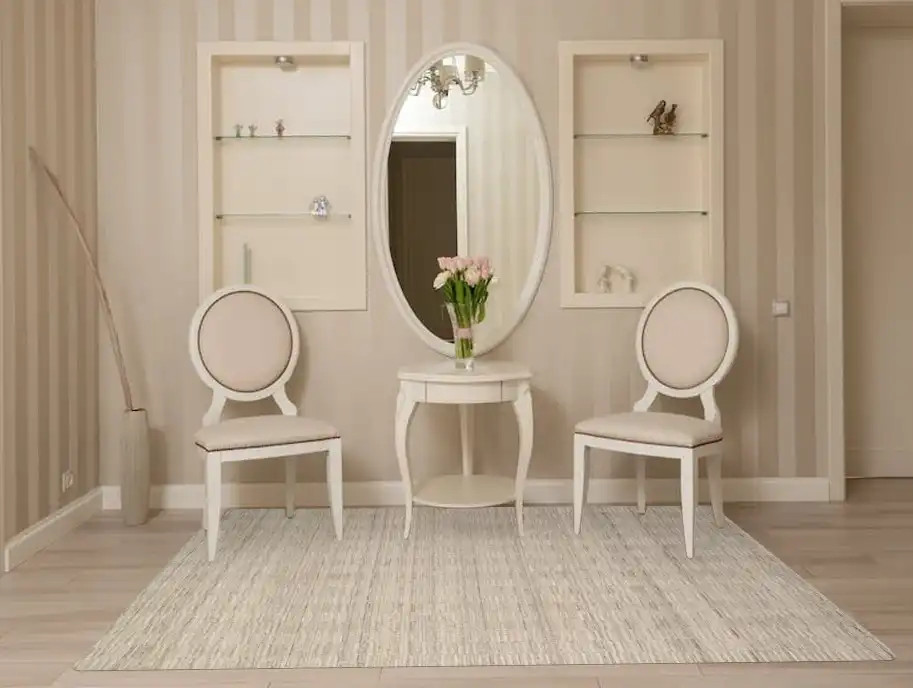 Loloi Hadley Hemingway HD-02 Dune Area Rug Room Scene