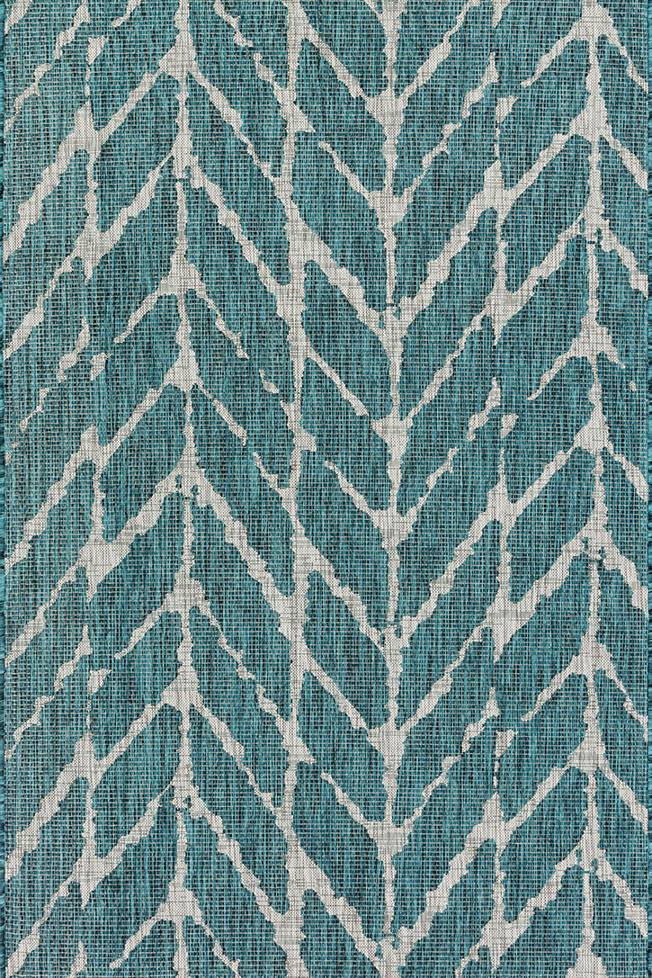 Loloi Isle IE-02 Teal/Grey Area Rug
