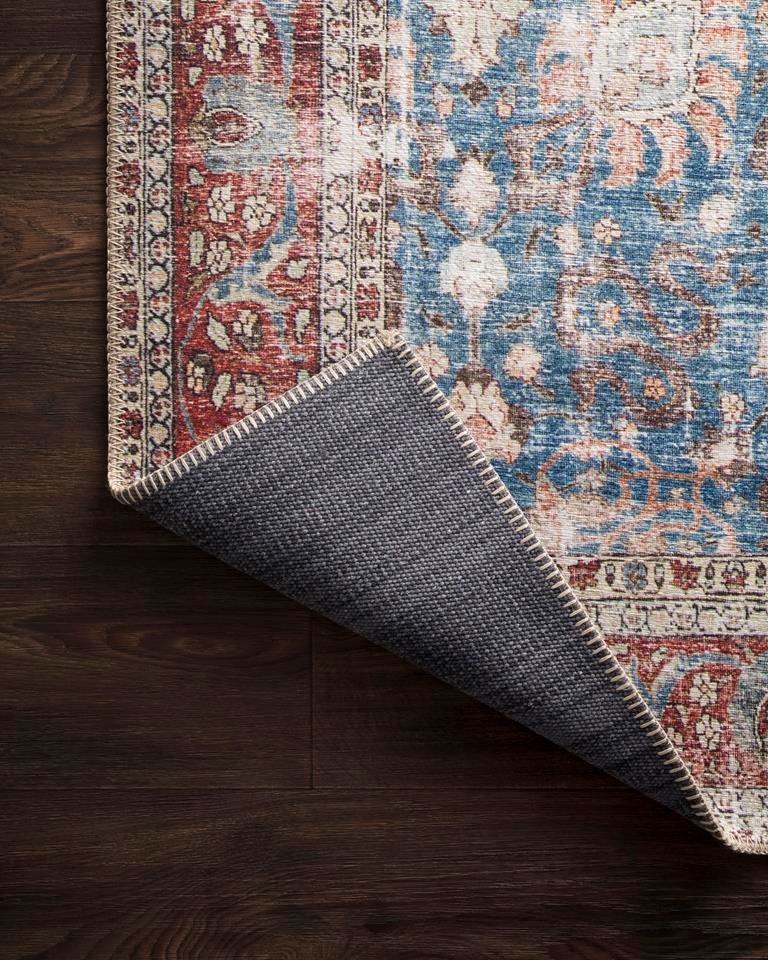 Loloi II Loren LQ-01 Blue Brick Area Rug - Carpetmart.com - Carpet