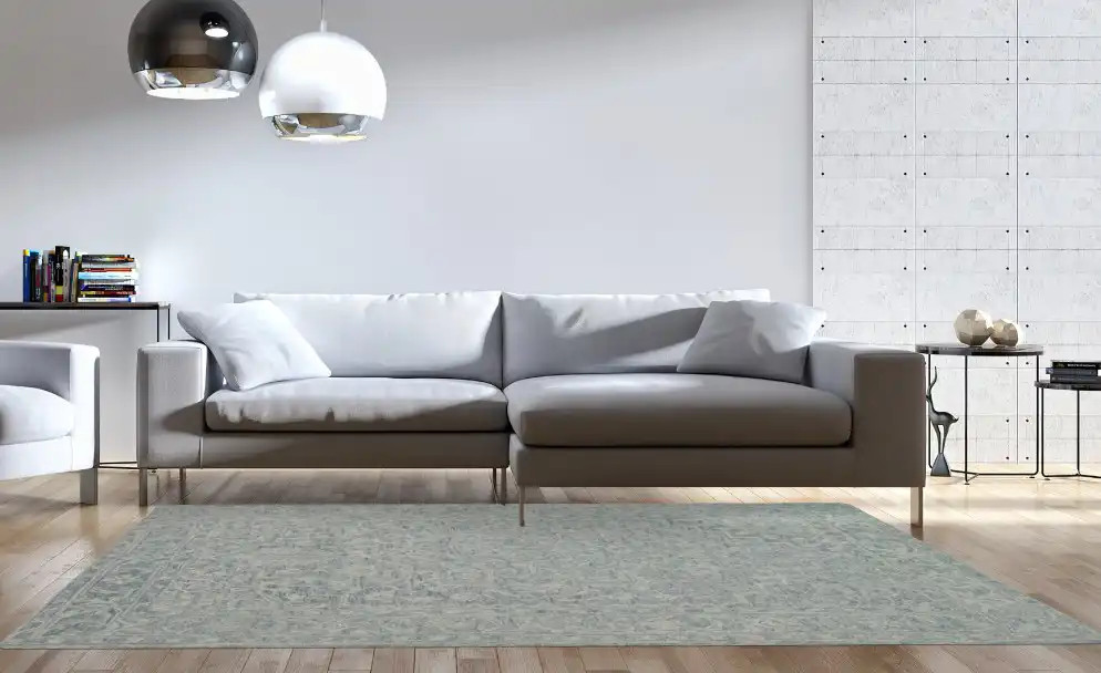 Loloi Lyle LK-03 Slate Area Rug Room Scene