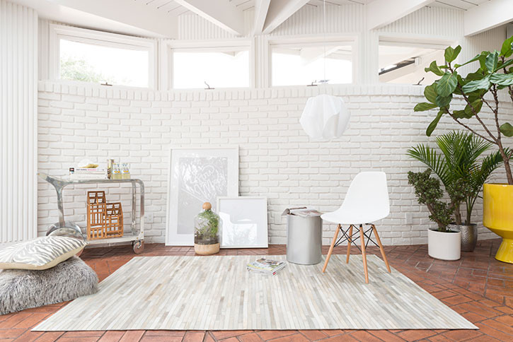 Loloi Promenade PO-03 Ivory Area Rug Room Scene