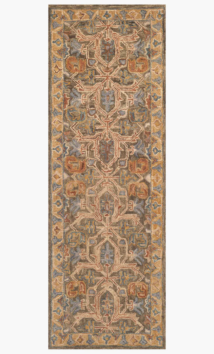 Loloi Victoria VK-01 Walnut/Multi Area Rug - Carpet & Tile Mart