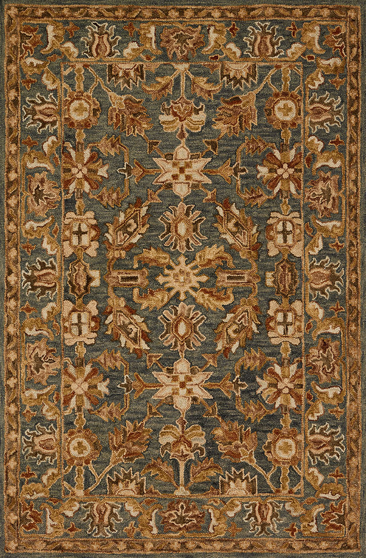 Loloi Victoria VK-05 Slate/Slate Area Rug