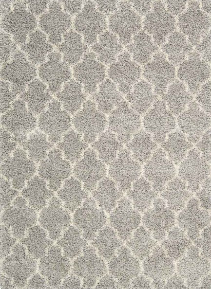 Nourison Amore Shag AMOR2 Ash Area Rug