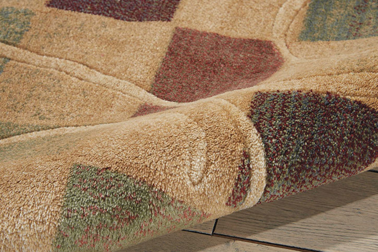 Nourison Expressions XP01 Beige Area Rug Texture