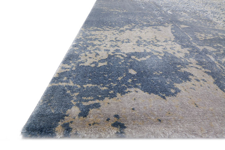 Loloi Patina PJ-01 Denim/Grey Area Rug Angle