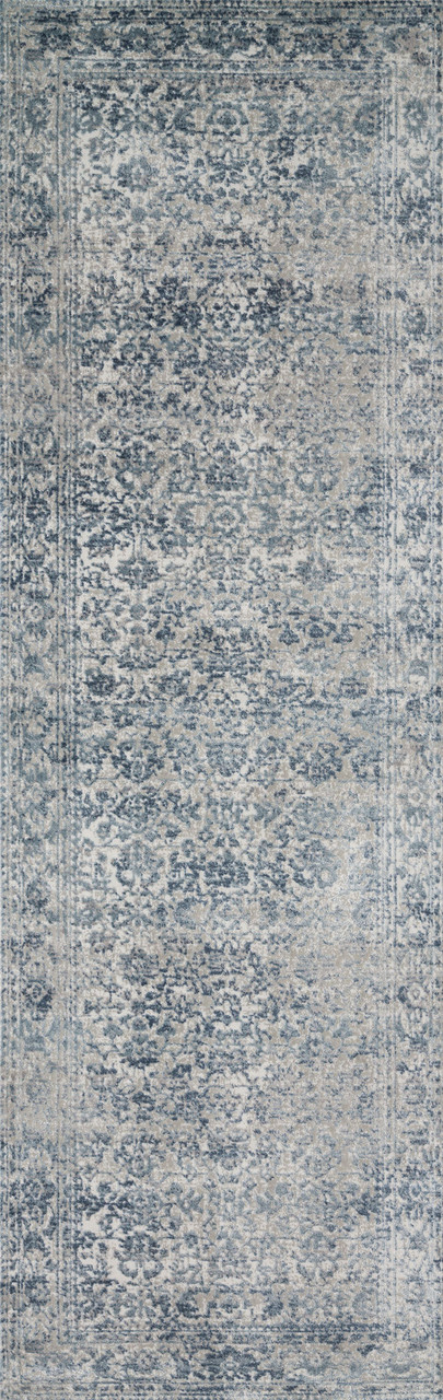 Loloi Patina PJ-06 Sky/Stone Runner Area Rug