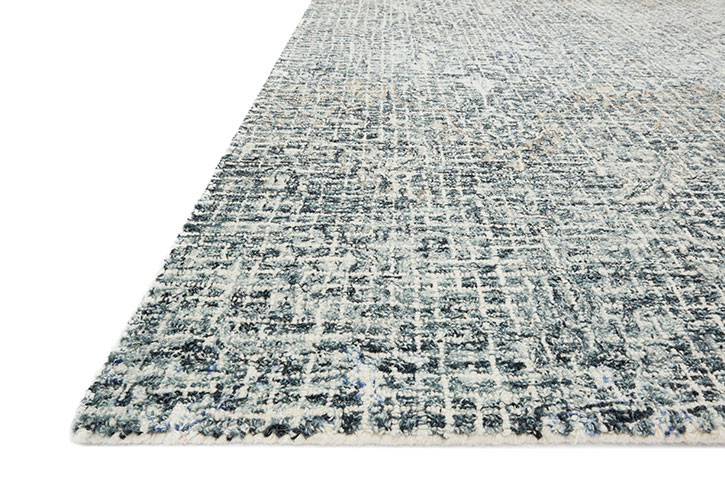 Loloi Tatum TW-04 Ink/Blue Area Rug Angle
