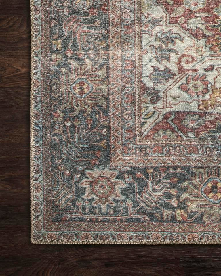 Loloi II Loren LQ-14 Brick Multi Area Rug - Carpetmart.com