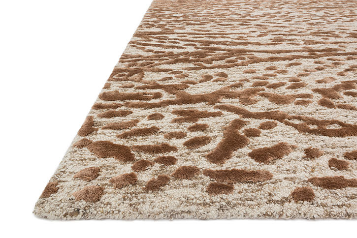 Loloi Juneau JY-01 Oatmeal/Terracotta Area Rug Angle