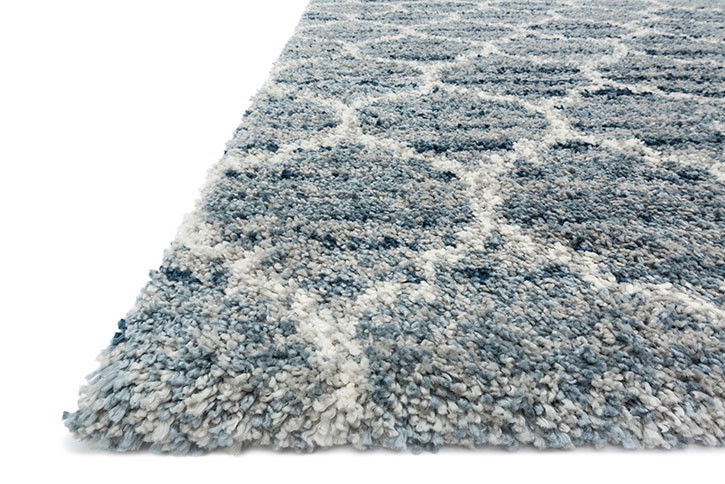 Loloi Quincy QC-03 Spa/Pebble Area Rug Angle