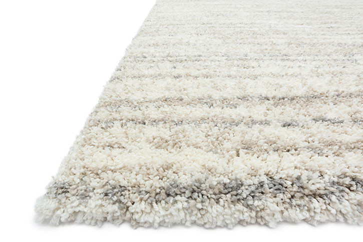 Loloi Quincy QC-05 Sand Area Rug Angle