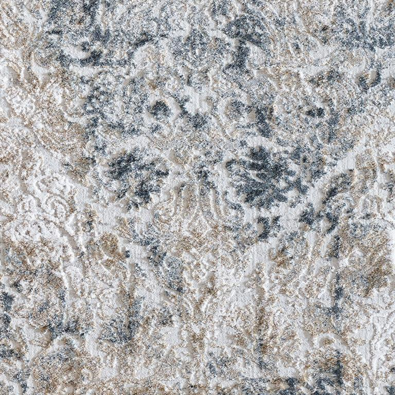 Dynamic Rugs Quartz 27040115 Light Beige/Blue Area Rug