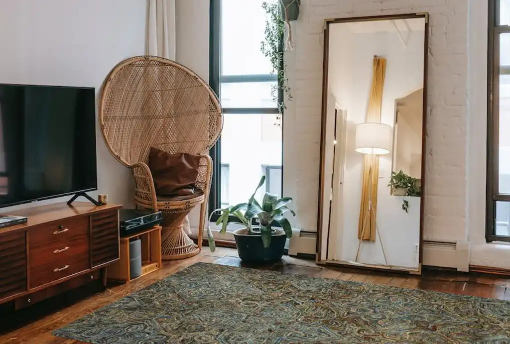 Loloi Victoria VK-21 Charcoal/Multi Area Rug Room Scene