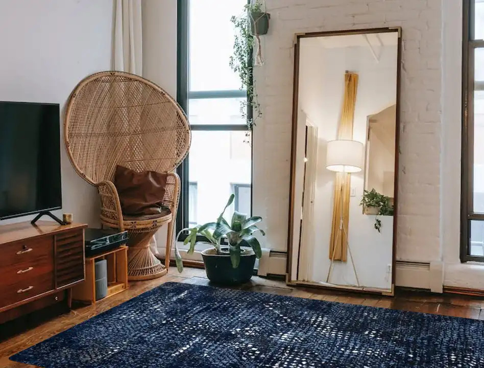 Loloi Viera VR-08 Dark Blue/Light Blue Area Rug - Carpet & Tile Mart