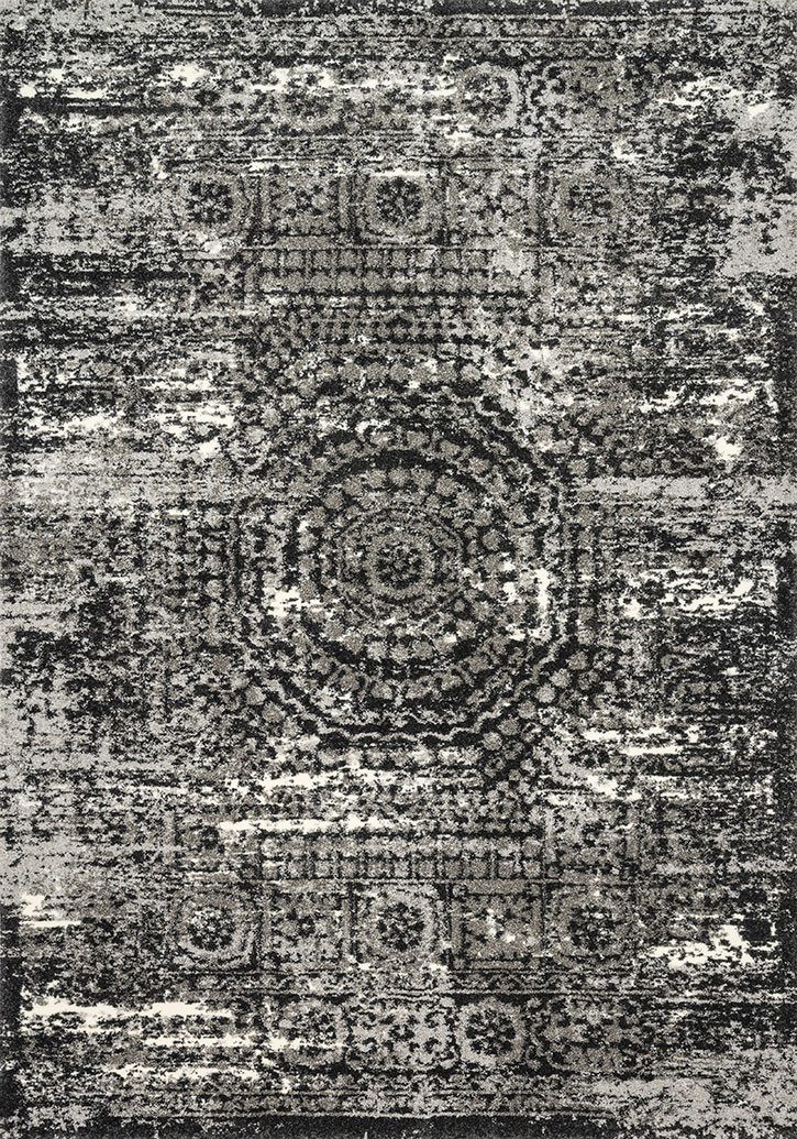 【bu】ヴィラロドラ 9FB2本、11FB5本 Loloi Viera VR-11 Graphite/Black Area Rug - Carpet & Tile Mart