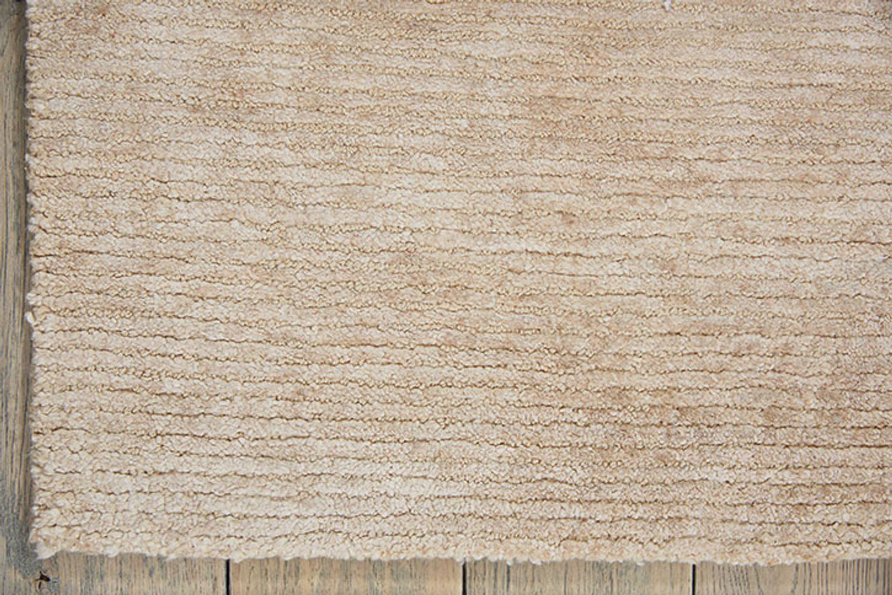 Nourison Weston WES01 Linen Area Rug Corner