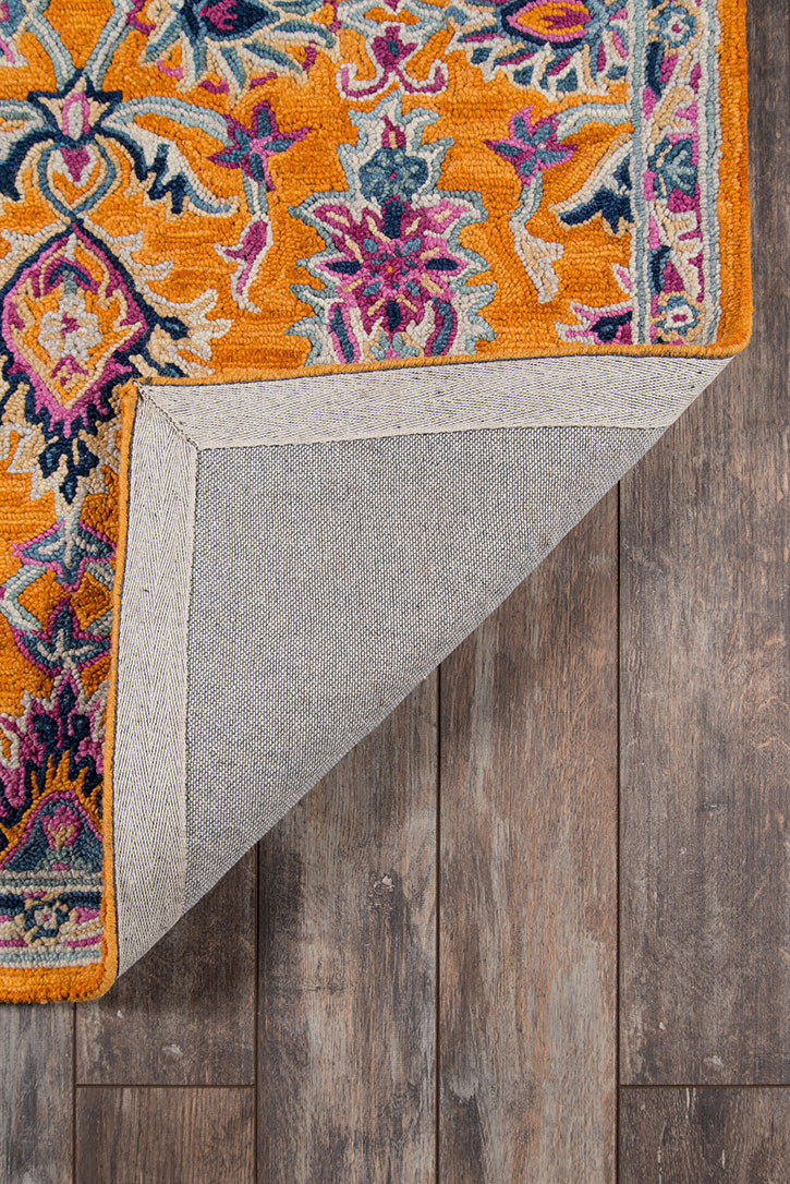 ヒムヒム④ Momeni Ibiza IBI-4 Orange Area Rug - Carpet & Tile Mart