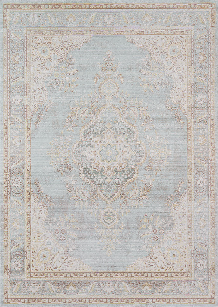 Momeni Isabella ISA-1 Blue Area Rug - Carpet & Tile Mart