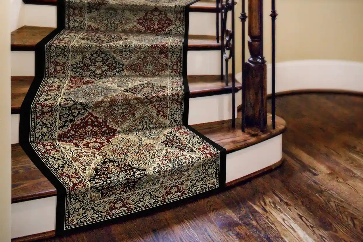 Dynamic Rugs Ancient Garden 57008-3233 Multi Hall and Stair Runner