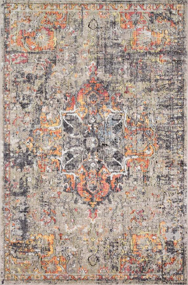 Loloi Medusa MED-03 Taupe/Sunset Area Rug