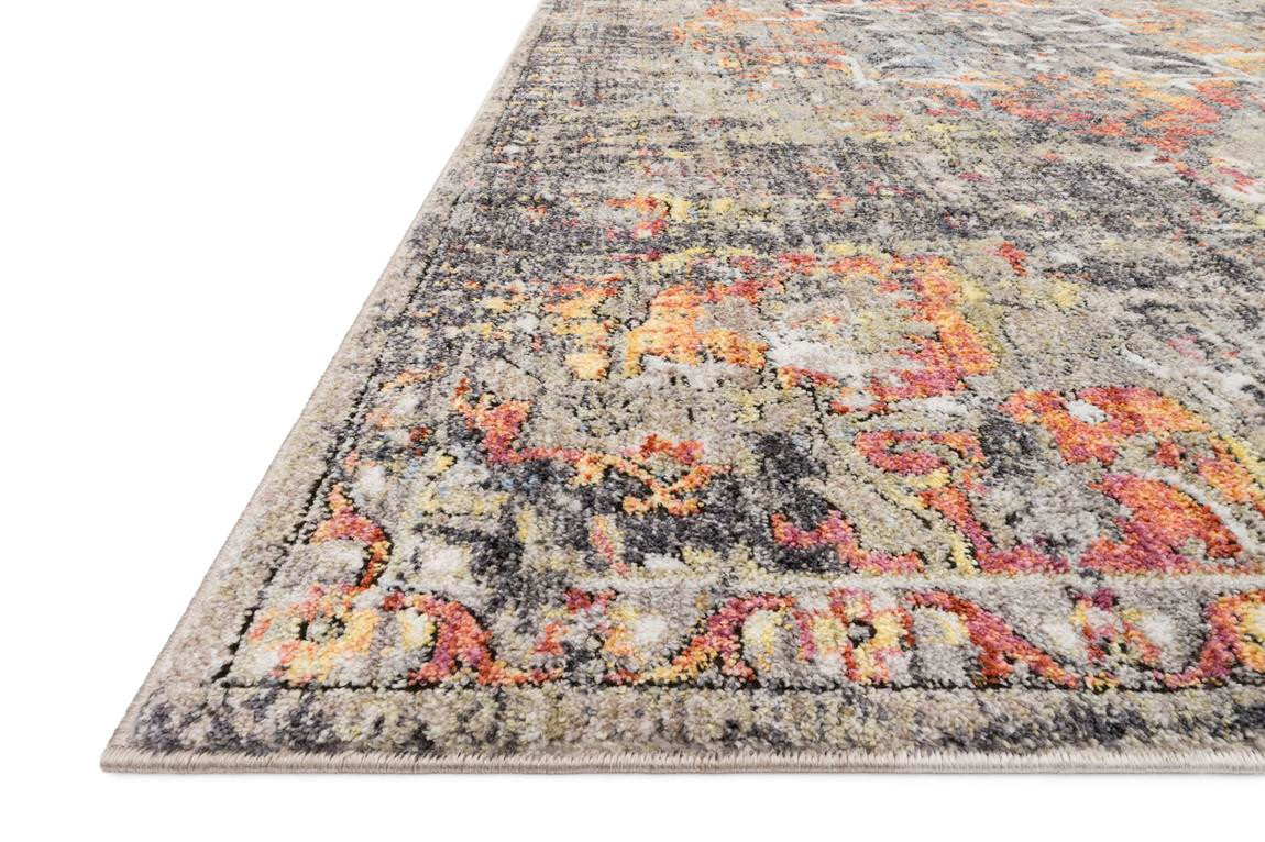 Loloi Medusa MED-03 Taupe/Sunset Area Rug Angle