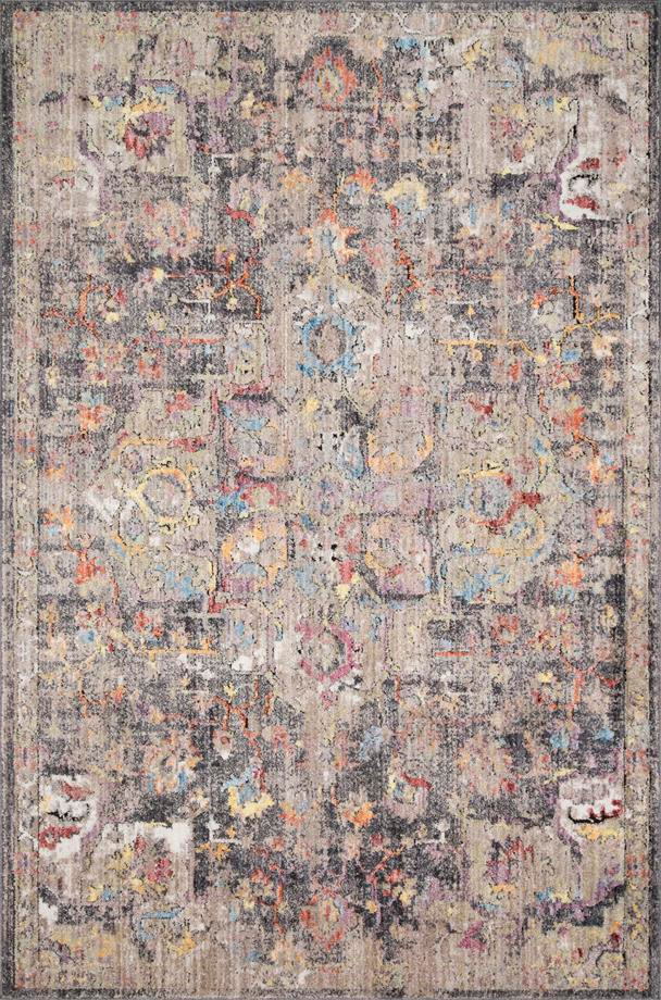 Loloi Medusa MED-06 Charcoal/Fiesta Area Rug