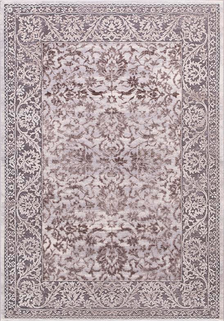 Concord Global Trading Thema 2928 Vintage Brown/Gray Area Rug
