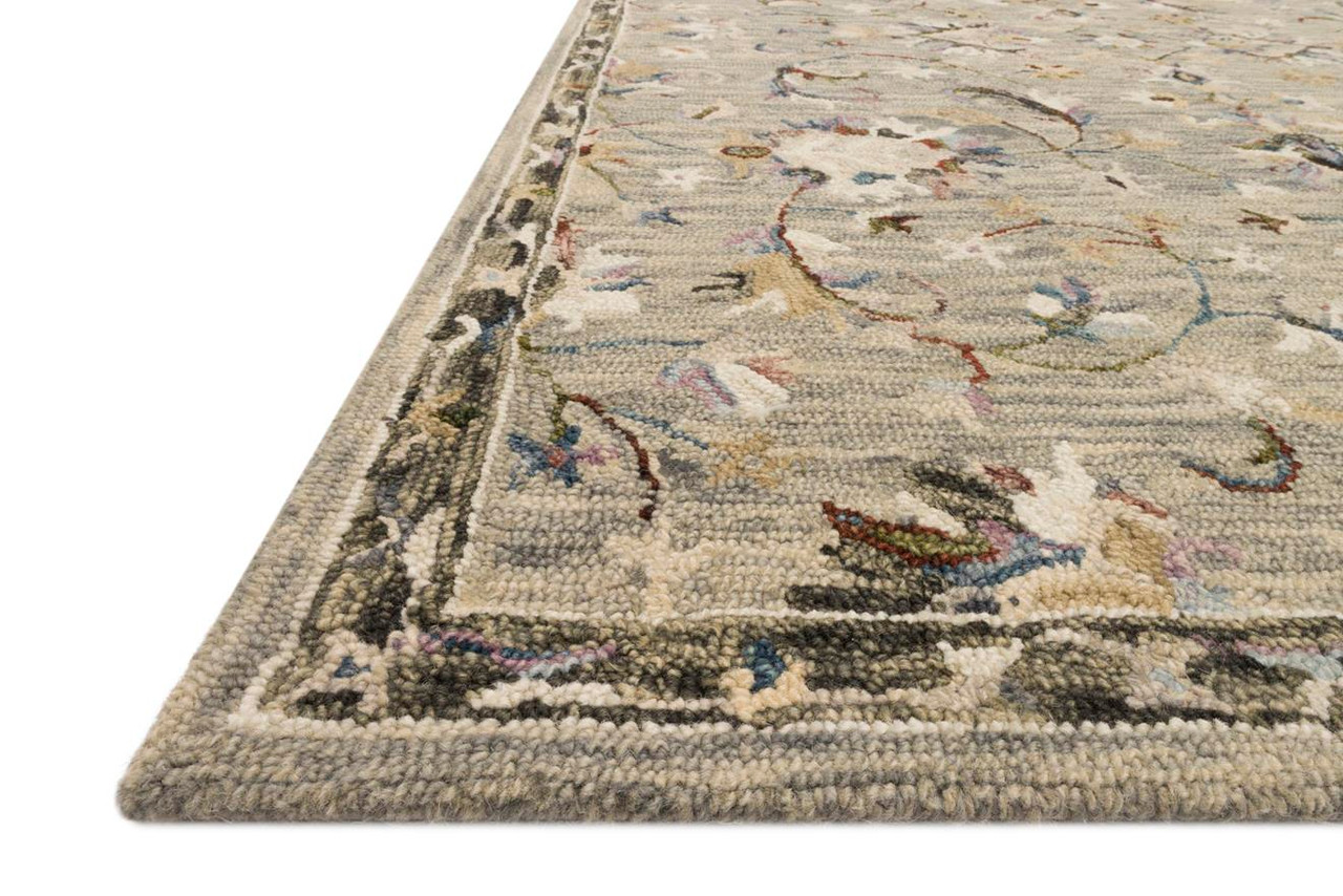 Loloi II Beatty BEA-03 Grey/Multi Area Rug Angle