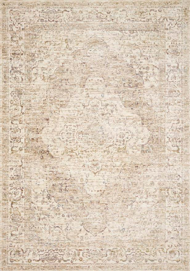 Loloi Revere REV-04 Ivory/Berry Area Rug
