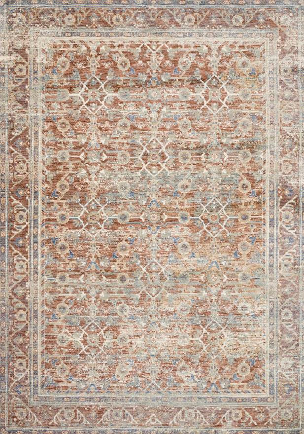 Loloi Revere REV-07 Terracotta/Multi Area Rug