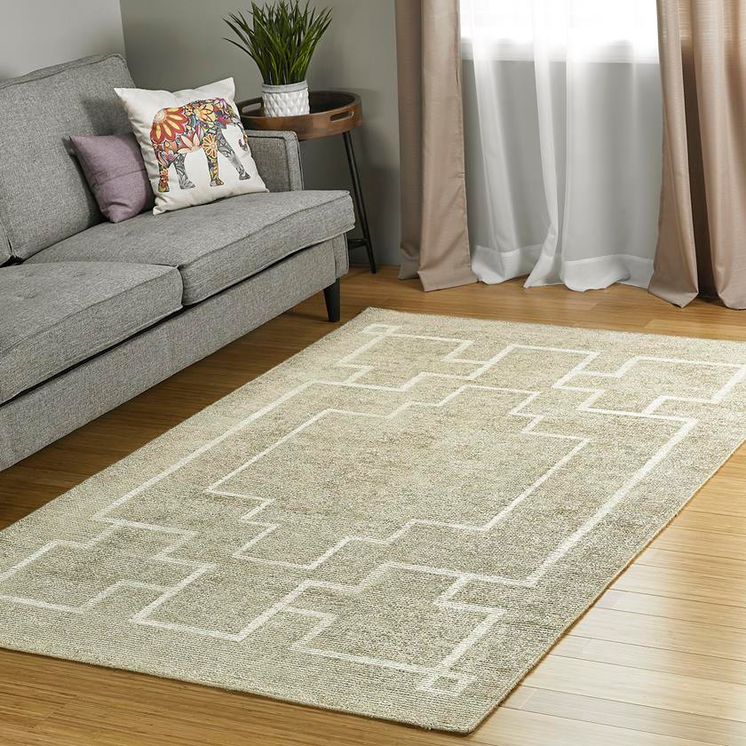 Kaleen Solitaire SOL10-47 Chino Area Rug Room Scene