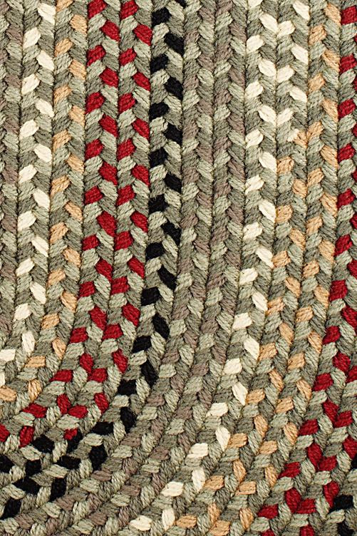 Rhody Rug Mayflower MF63 Forest Green Area Rug - Carpetmart.com