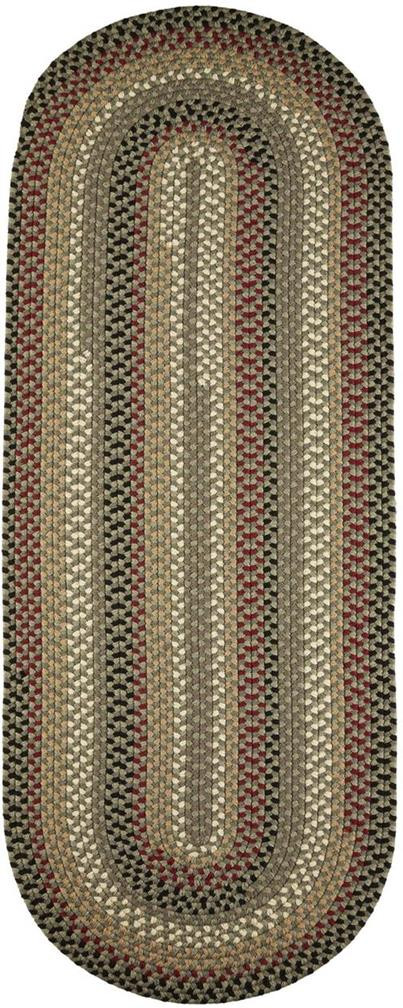 Rhody Rug Mayflower MF63 Forest Green Area Rug - Carpetmart.com