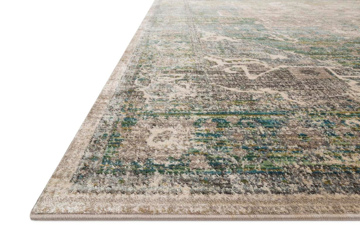 Loloi Javari JV-08 Grass/Ocean Area Rug Angle