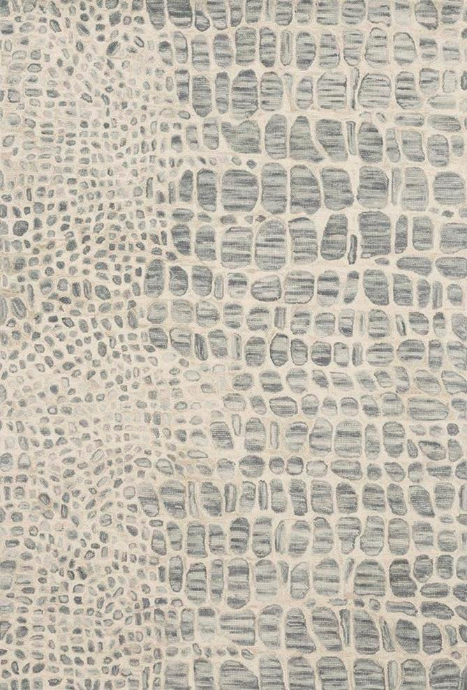 Loloi Masai MAS-03 Silver Grey/Ivory Area Rug