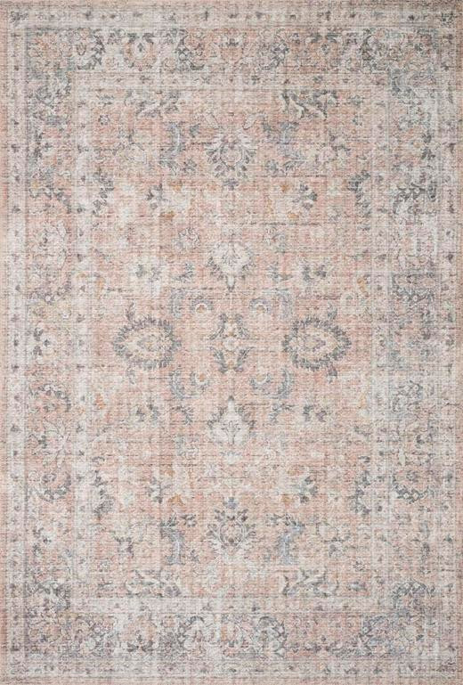 Loloi II Skye SKY-01 Blush/Grey Area Rug - Carpetmart.com - Carpet Loloi II Skye SKY-01 Blush/Grey Area Rug - Carpetmart.com - Carpet