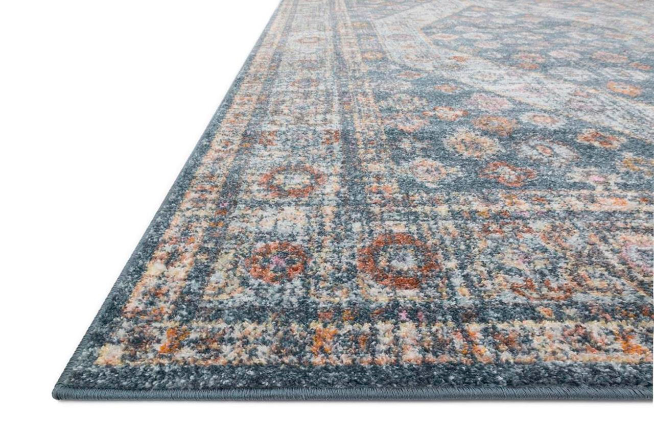 Loloi Clara CLA-02 Blue/Lt. Blue Area Rug Angle