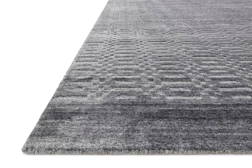 Loloi Lennon LEN-01 Steel Area Rug Corner