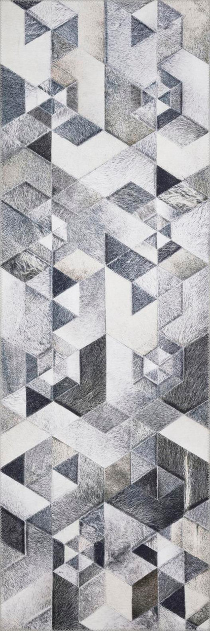 Loloi II Maddox MAD-03 Grey/Ivory Runner Area Rug