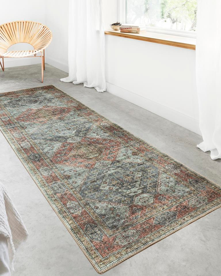 Loloi Skye SKY-06 Apricot/Mist Area Rug - Carpetmart.com - Carpet