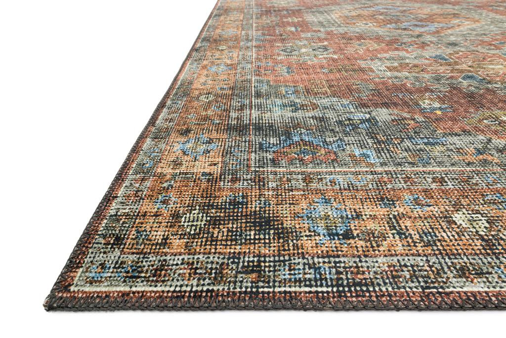 Loloi Skye SKY07 Terracotta/Sky Area Rug Carpet Mart