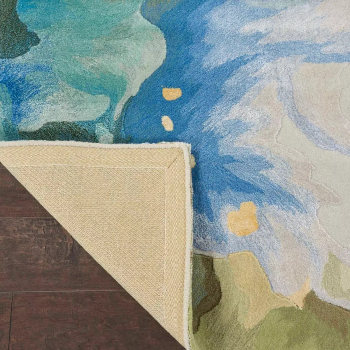 Nourison Prismatic PRS16 Seafoam Area Rug - Carpet & Tile Mart