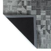 Kaleen Chaps CHP04-75 Grey Area Rug Backing Kaleen Chaps CHP04-75 Grey Area Rug Backing
